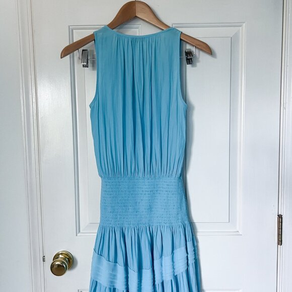 Ramy Brook Smocked Hester mini dress size XXS - Picture 3 of 5